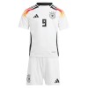 Original Trikotsatz Deutschland Niclas Fullkrug 9 Heimtrikot EURO 2024 Für Kinder